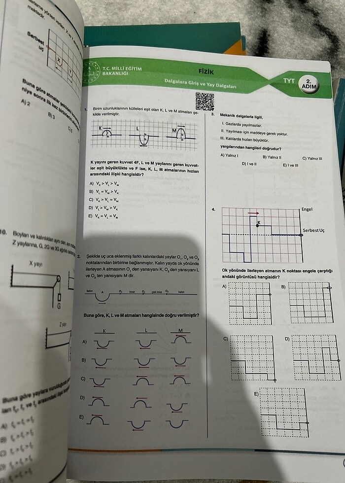 Meb 3 Adım tyt fizik kitabı - Görsel 2