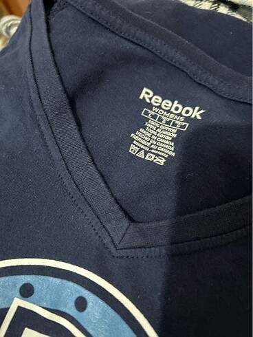 Reebook lacivert tişört L beden - Görsel 3