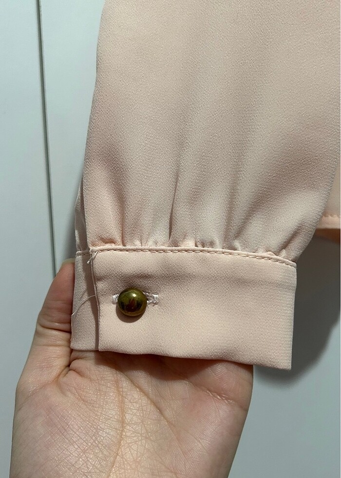 36 pudra rengi bluz - Görsel 3