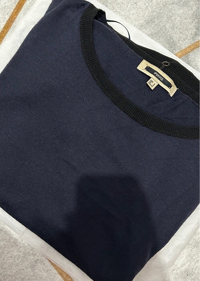 İpekyol Lacivert bluz kazak triko - Görsel 2