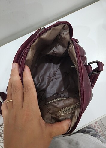 Bordo çanta - Görsel 5