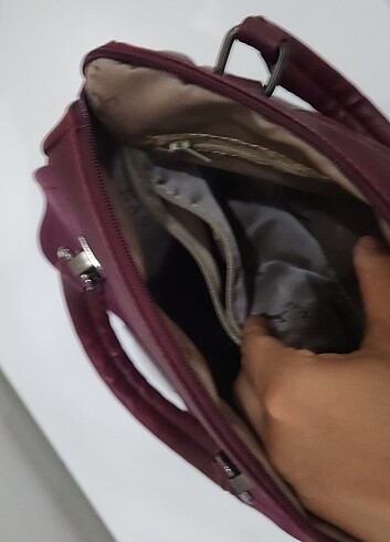 Bordo çanta - Görsel 7