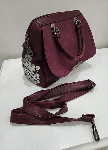 Bordo çanta - Görsel 8