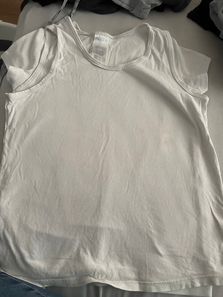 Yarım kollu fanila ve askılı atlet - Görsel 4