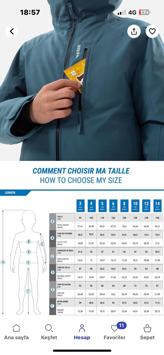 Decathlon kayak montu - Görsel 5