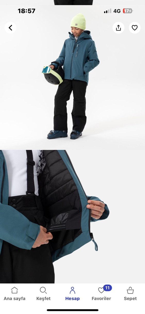 Decathlon kayak montu - Görsel 3