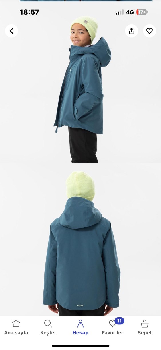 Decathlon kayak montu - Görsel 2