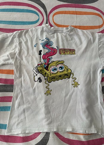 Zara Beyaz sünger bob tişört