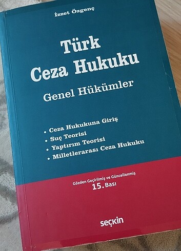 Ceza Hukuku Özel Hükümler
