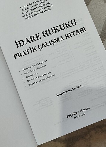Oğuz Sancakdar İdare Hukuku Pratik Çalışmaları