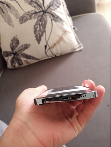 İphone 13 pro max mavi renk 128 gb tek sim