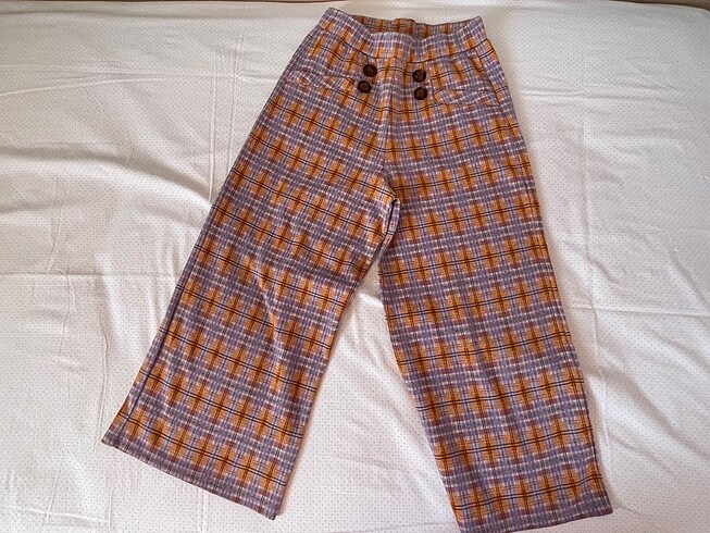 Vintage Stil Pantolon