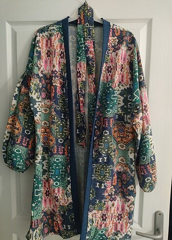 Kuşaklı kimono