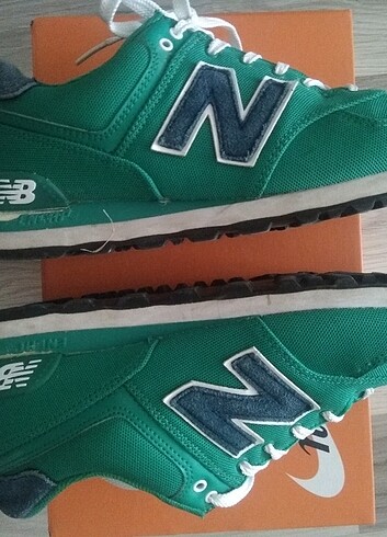 42 Beden yeşil Renk New balance spor ayakkabi