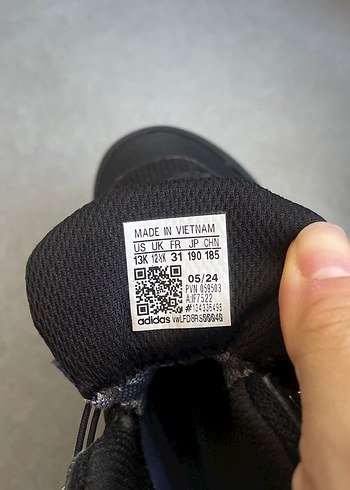 Erkek Çocuk Siyah Gri Street Wear Bot - Görsel 5