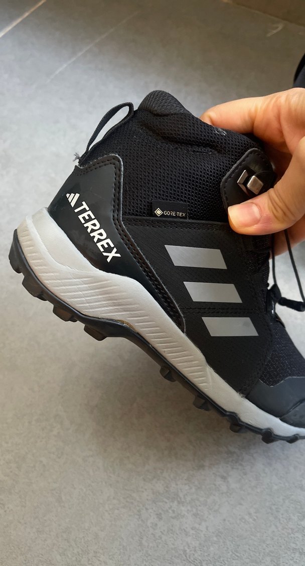 Erkek Çocuk Siyah Gri Street Wear Bot - Görsel 2