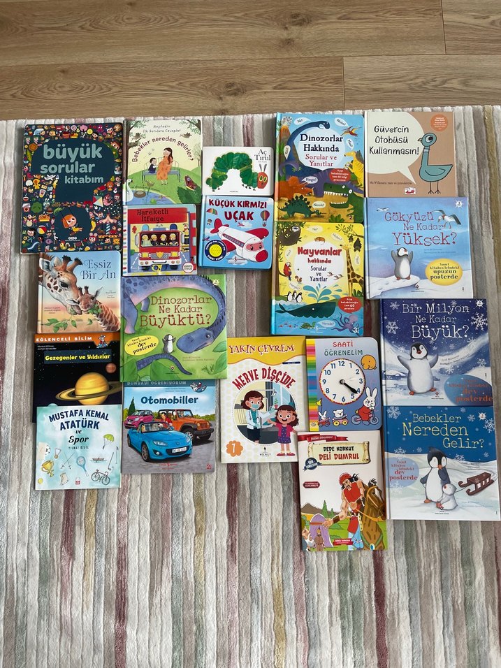 Bilfen 1/2 sınıf Çocuklar İçin Eğitici ve Eğlenceli Kitap Seti - Görsel 4