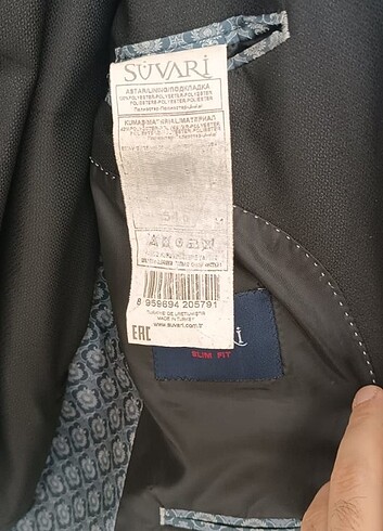 54 Beden Suvari takım siyah