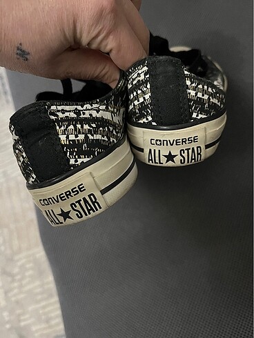 36 Beden siyah Renk Converse ayakkabı