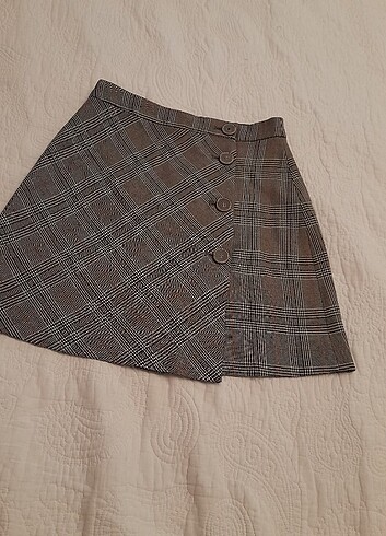 Zara xs beden kısa etek