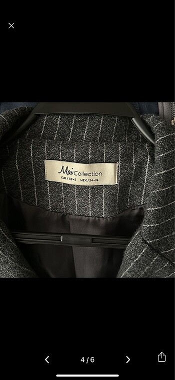 xs Beden lacivert Renk Mai blazer