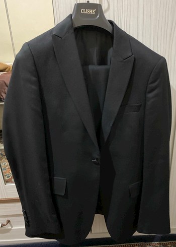 CLISHE Siyah Düğmeli Erkek Takım Elbise Ceket - Görsel 3