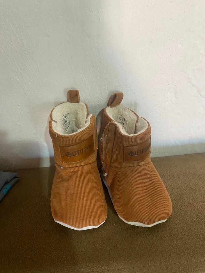 Kahverengi ve Gri Erkek Bebek Botları ikisi 250 - Görsel 3