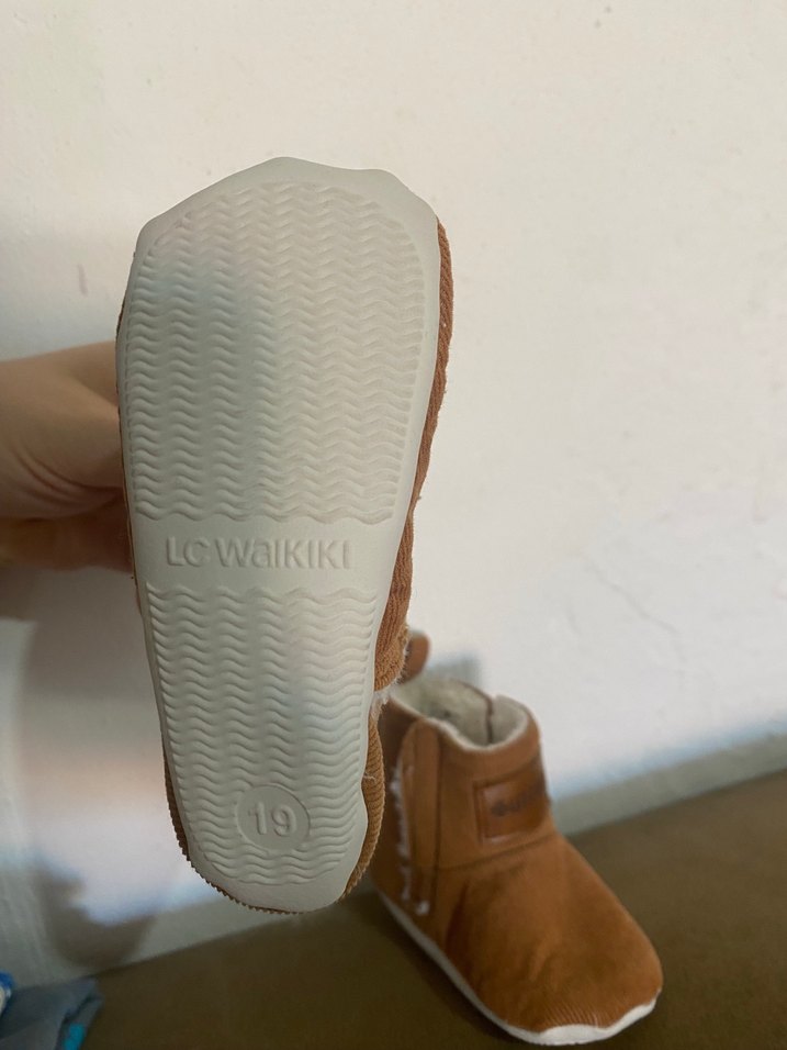 Kahverengi ve Gri Erkek Bebek Botları ikisi 250 - Görsel 2