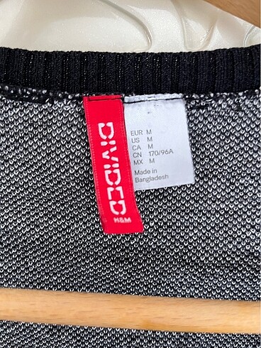 m Beden H&M desenli oversize hırka