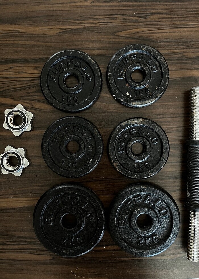 Buffalo döküm dambıl seti - Görsel 2