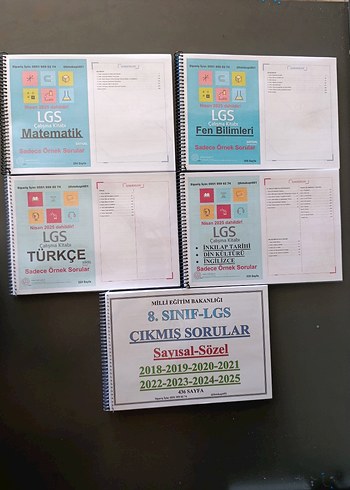 8. Sınıf LGS Çıkmış ve Örnek Sorular Seti