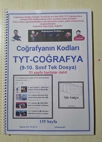 Coğrafyanın Kodları TYT Haritalı 