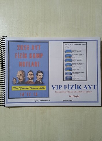 Vip Fizik AYT 2023