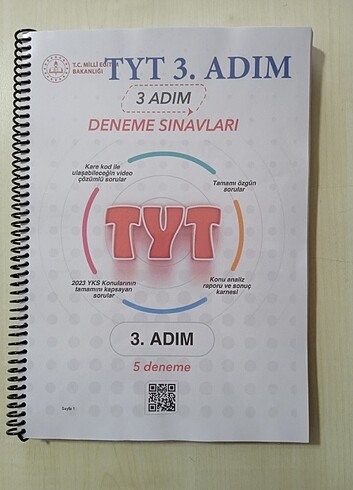  Beden Renk MEB 3 Adım TYT Denemeleri 