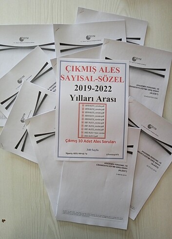 Çıkmış 10 adet ALES Sınav soruları 