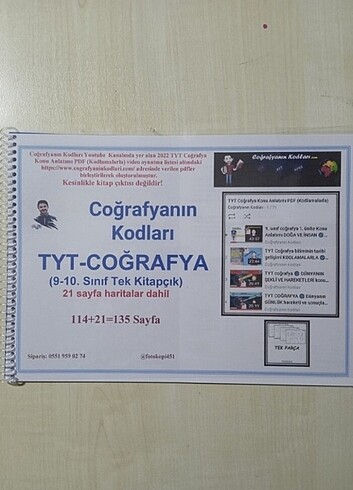 Coğrafyanın Kodları TYT 2022 ve Paragrafın Ritmi 