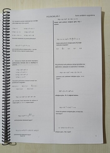 Eyüb B AYT Matematik