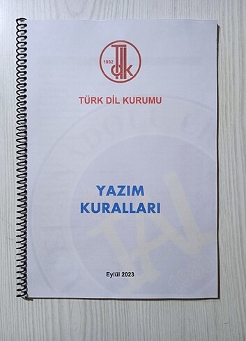 Türk Dil kurumu Yazım Kuralları 