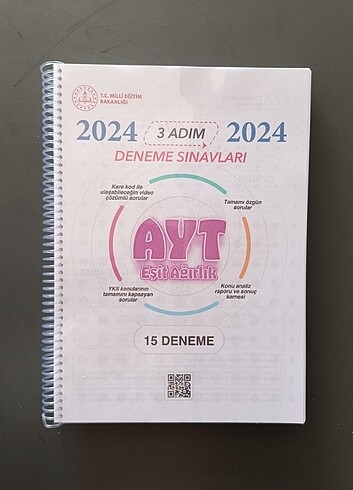 MEB 3 Adım AYT Eşit Ağırlık Denemeleri 2024