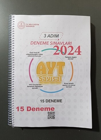 MEB 3 Adım AYT Sayısal Denemeleri 2024