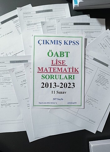 ÖABT Lise Matematik 