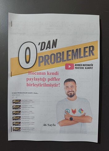 Sıfırdan Problemler kampı