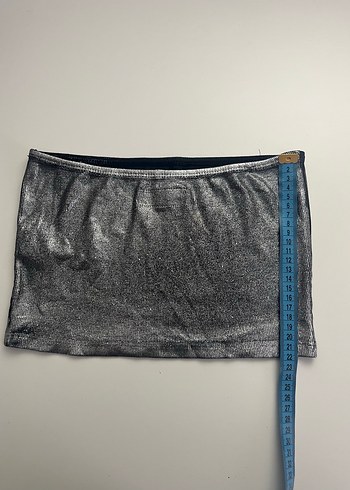 Lefties Gri Simli Straplez Top - Görsel 4