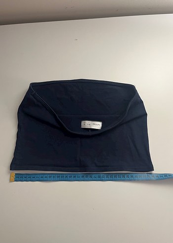 Lefties Lacivert Staplez Crop Top - Görsel 3