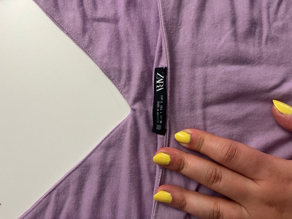 Zara Lila Askılı Üst - Görsel 5