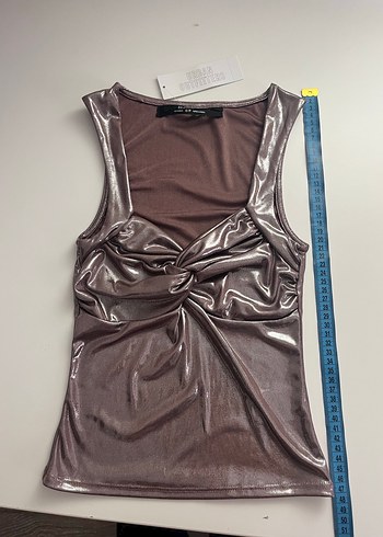 Urban Outfitters Parlak Bluz - Görsel 2