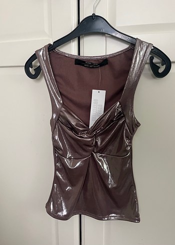 Urban Outfitters Parlak Bluz - Görsel 6