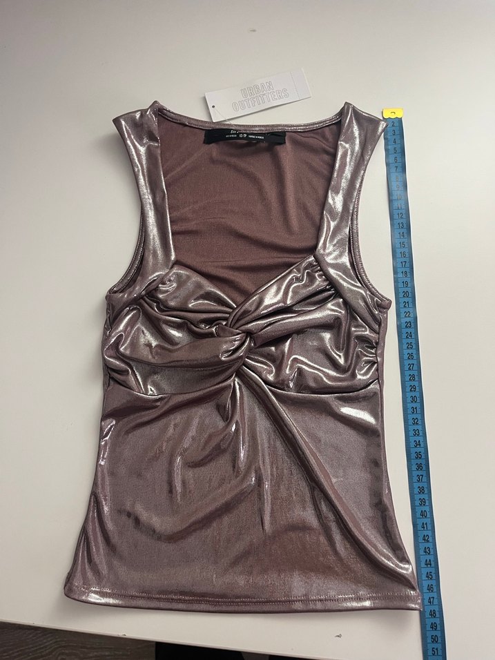 Urban Outfitters Parlak Bluz - Görsel 2