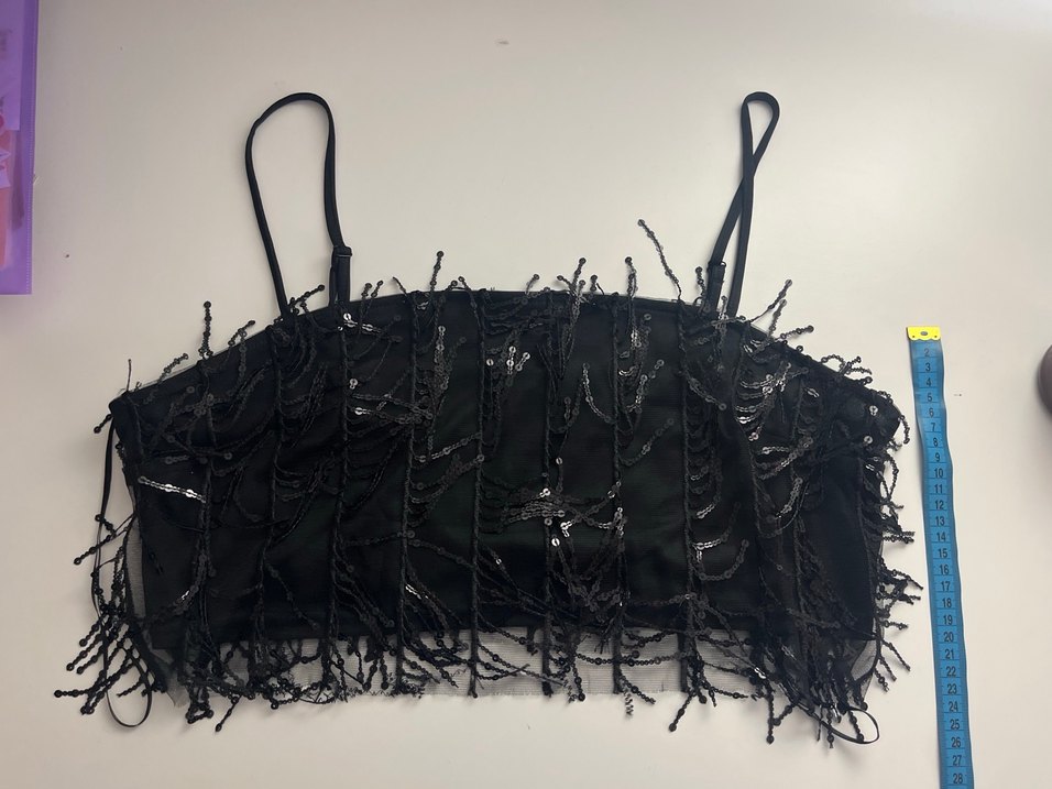 Primark Pullu Siyah Askılı Üst - Görsel 4