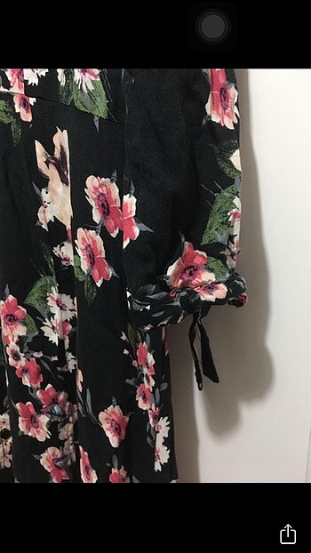 LC Waikiki Uzun çiçekli elbise